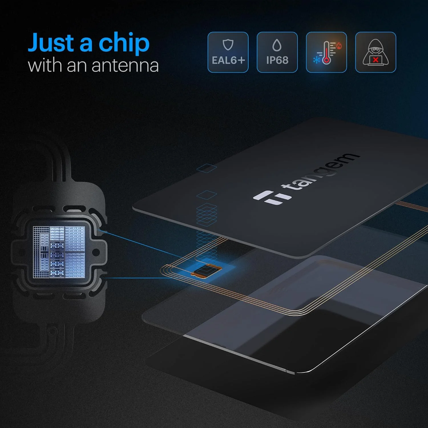 Wallet Pack of 3 - Secure Crypto Wallet - Trusted Cold Storage for Bitcoin, Ethereum, NFT's & More Coins - 100% Offline Hardware