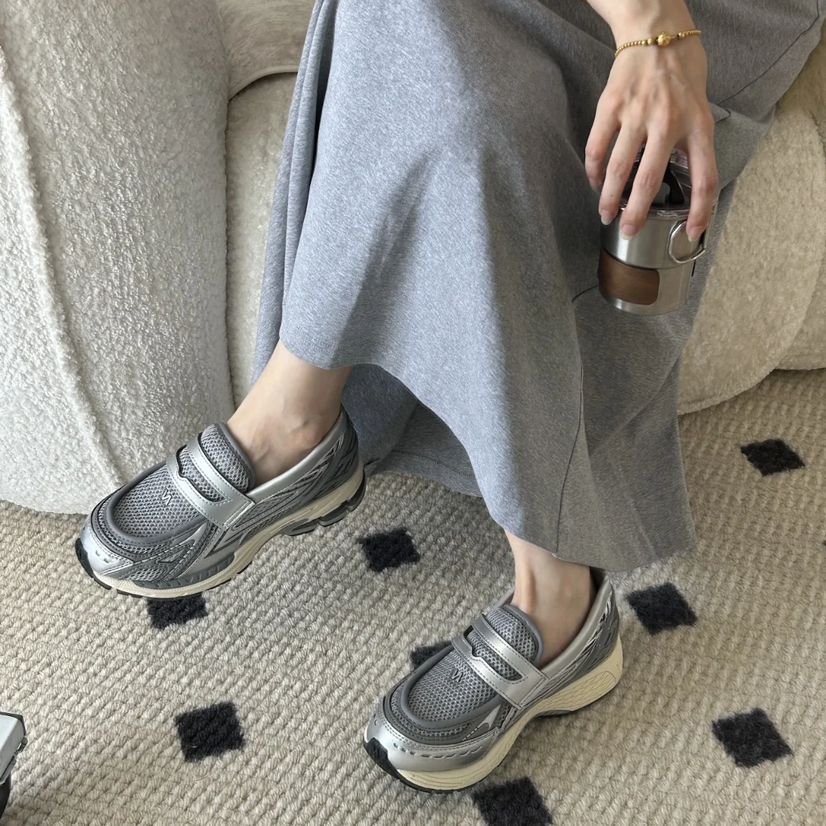 حذاء بدون كعب من New Balance NB 1906L سهل الارتداء، متين، مسامي، خفيف الوزن، مرتفع، حذاء كاجوال منخفض القطع للرجال والنساء،