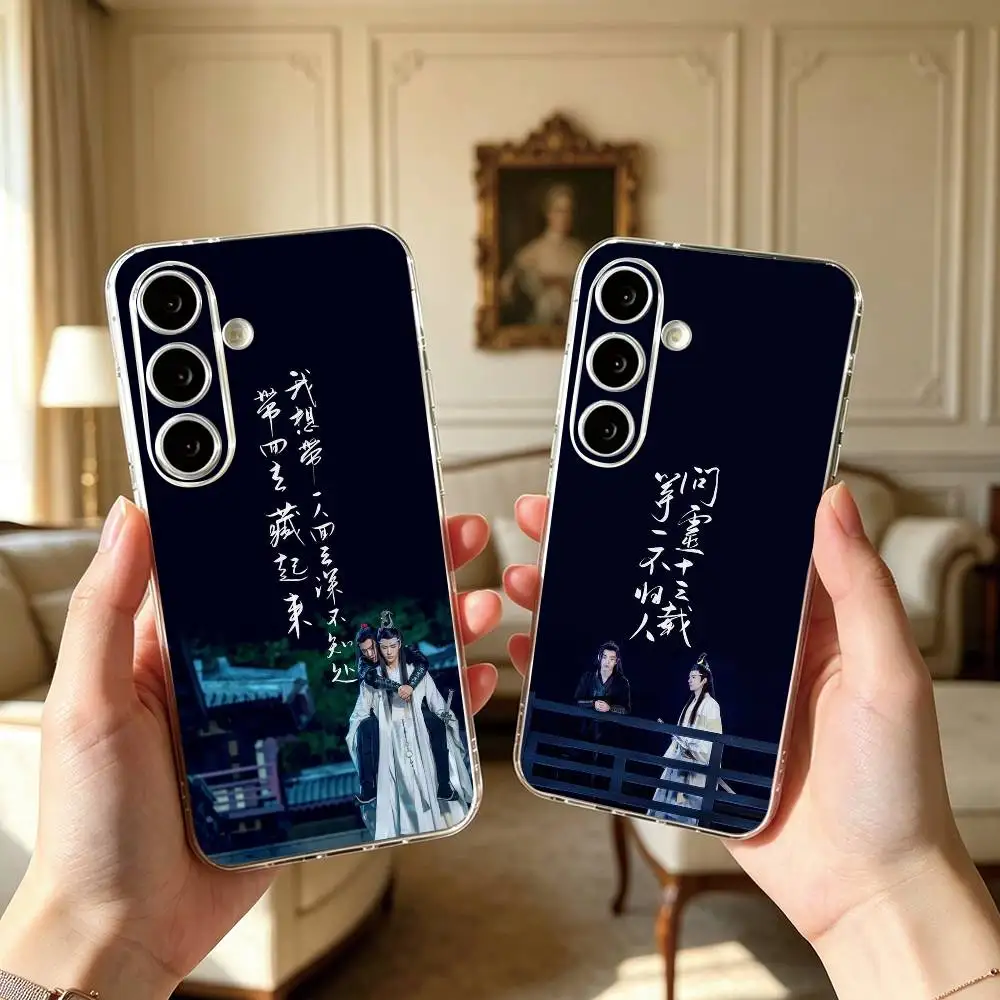 TV show The Untamed Phone Case For SamsungA10,12,20,21S,30,31,40,50,51,52,70,71 Transparent Cover Gift