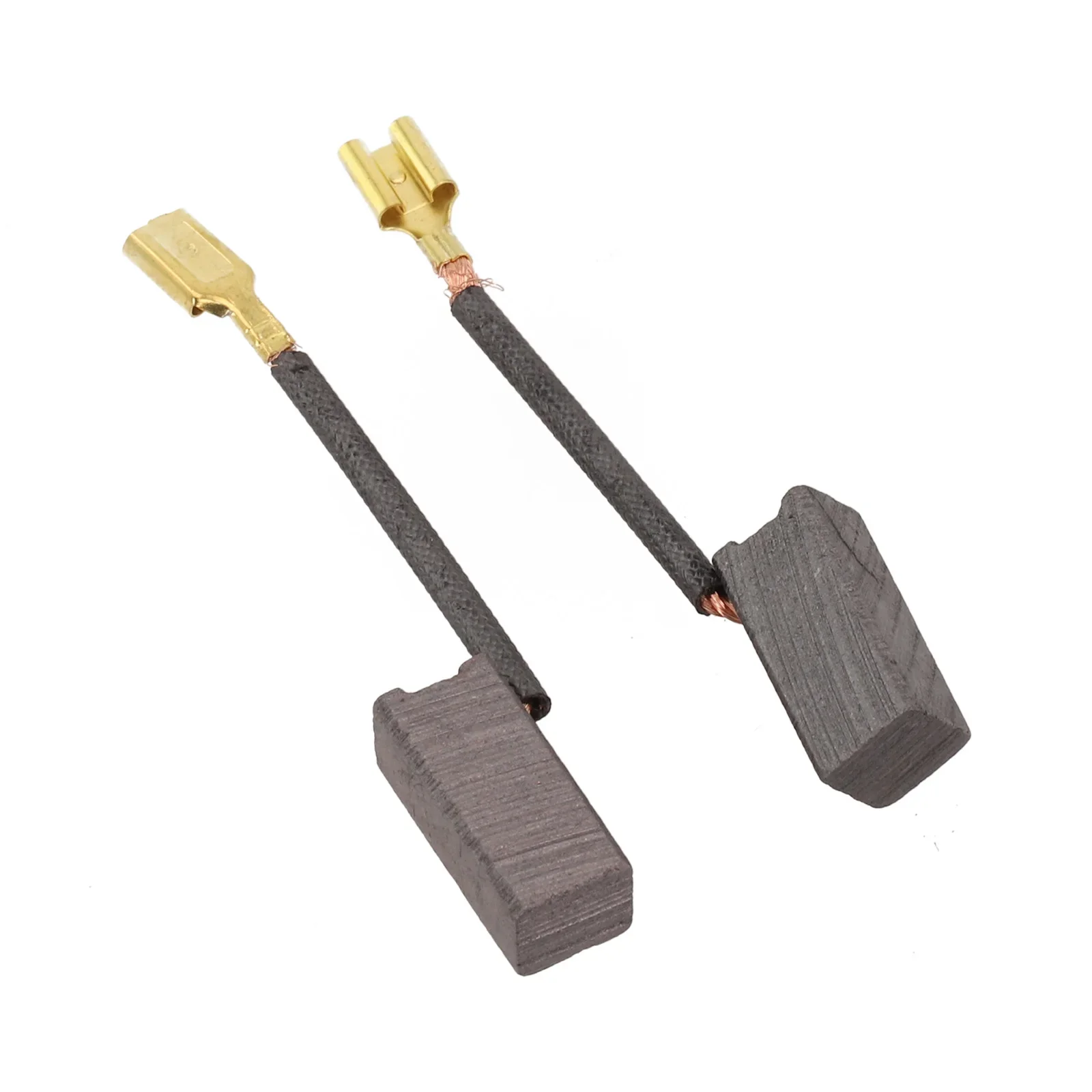 2PCS Carbon Brushes For GBH36V-LI 36VF-LI GBH36V SDS Drills H36 MA D35 Model Replacement Parts 8x7x18.5mm With Copper Connectors