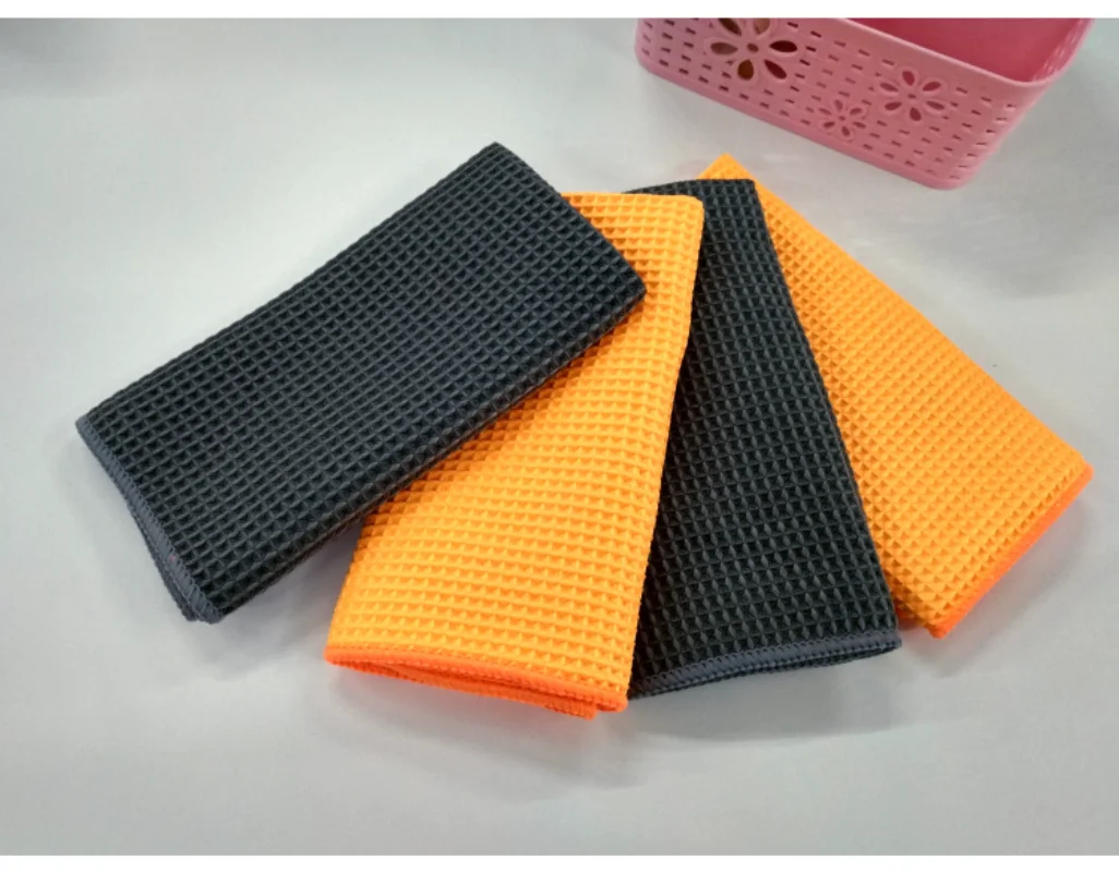 فليكسول ستوكات منشفة غسيل السيارات تنظيف الملابس العسل الأناناس شبكة المناشف الرعاية القماش تنظيف خرقة لسيارة المطبخ نافذة حمام