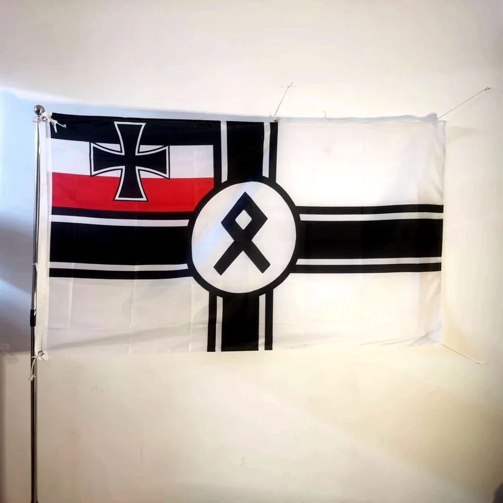 German Flag Prussian Empire Iron Cross Flag Outdoor Decor Flag 90x150cm Polyester