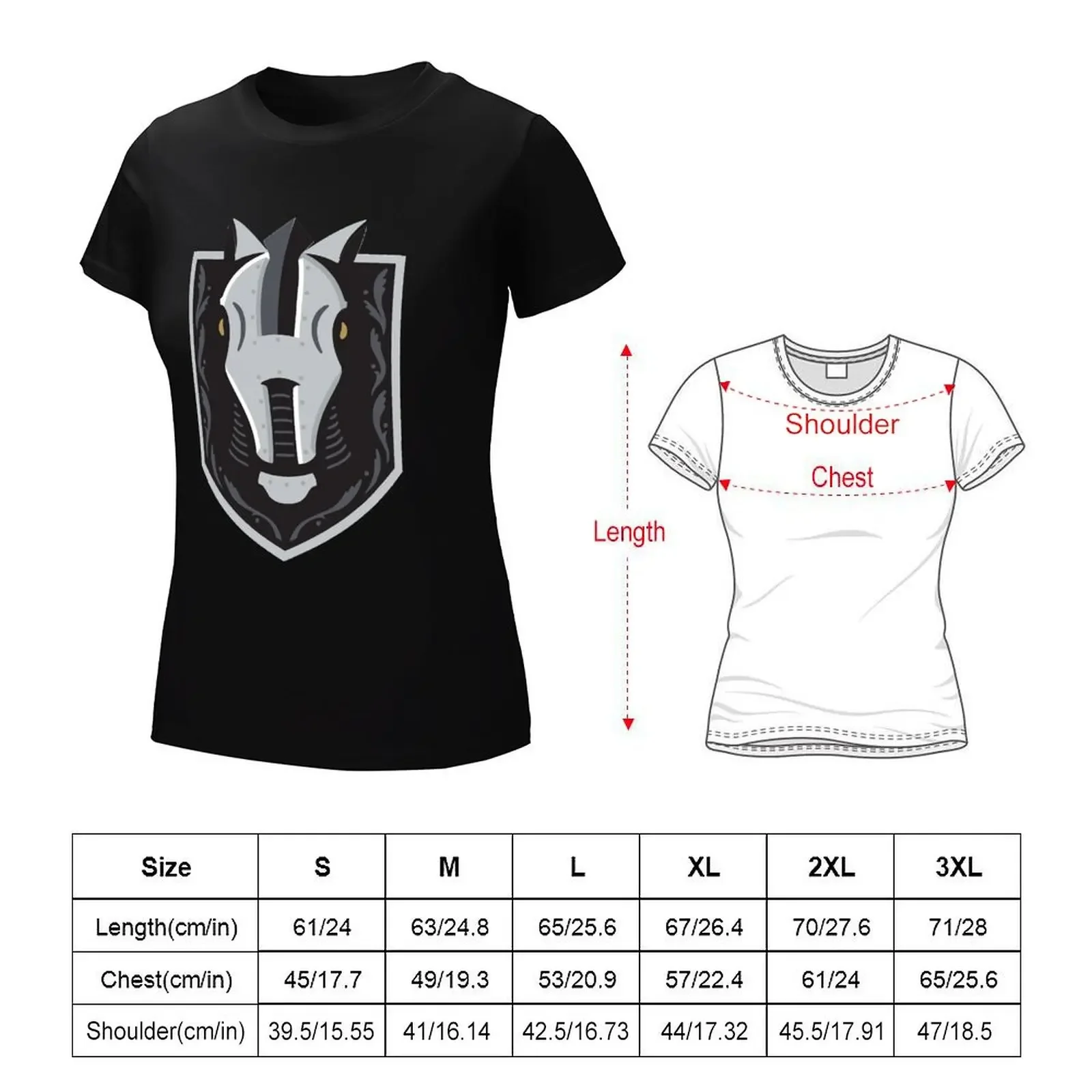 Henderson Silver Knights Classic T Shirt T-shirt female Female clothing vintage clothes t shirts for Womens