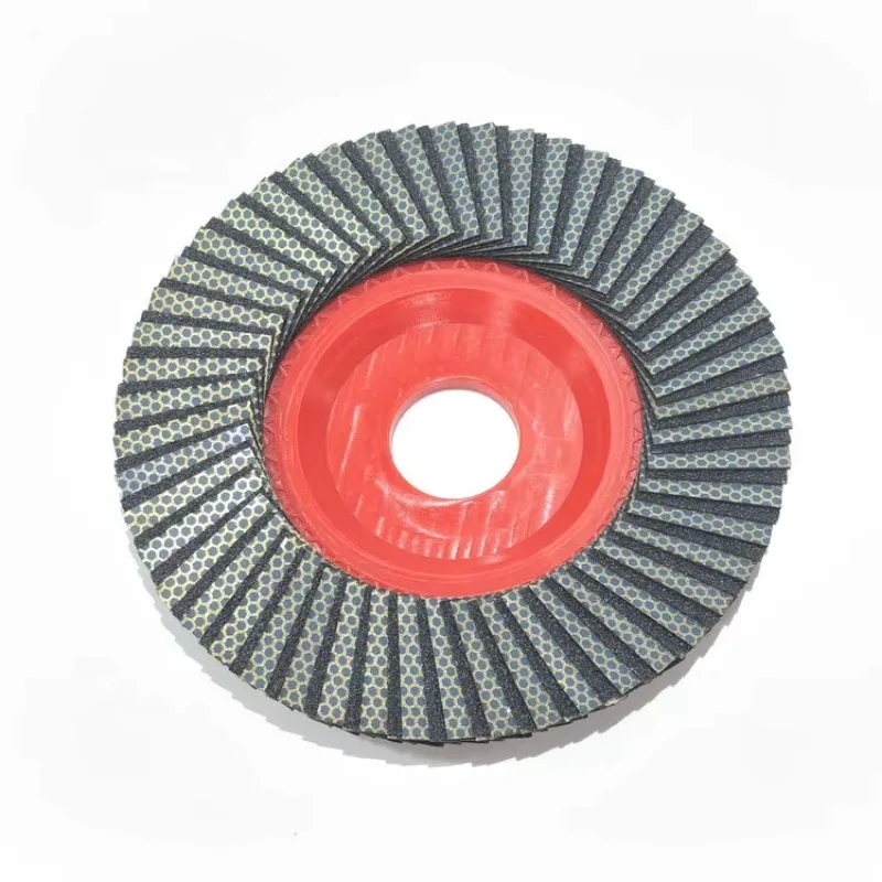 Universal Type 4.5in Electroplated Flap EP Diamond Plus Silicon Carbide Abrasive Disc OEM 60#-200# Grit For Angle Grinder