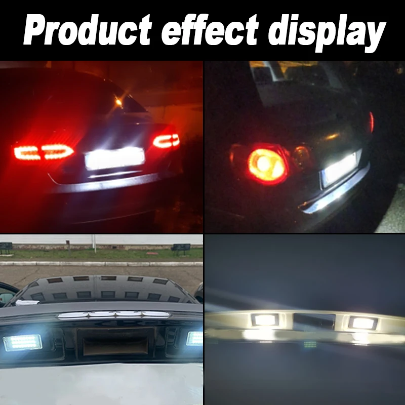 LED Number License Plate Lights Lamp FOR Volkswagen Passat B6 Variant 5D Jetta Golf MK6 Touran Sharan 7N Touareg 7P 8T0943021 view 5