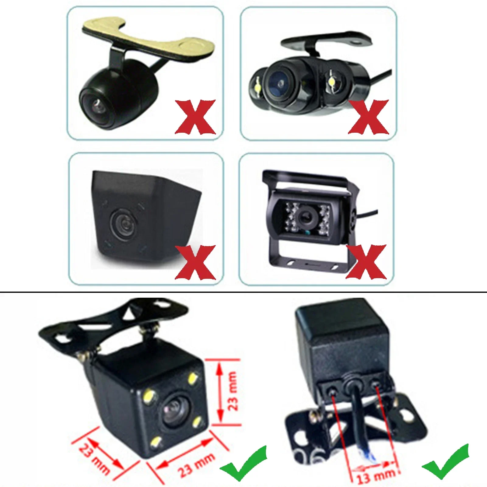 Car Parking Rear View Camera Bracket Waterproof Cover Case Housing License Plate For Nissan Cefiro Qashqai J10 X-Trail T31 Juke