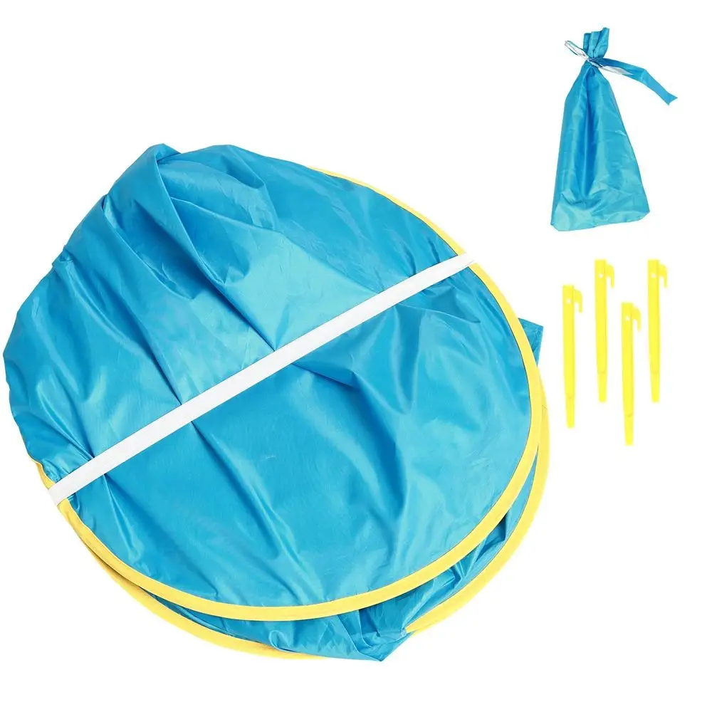 Tente de plage portable pour bébé, piscine d'ombrage, protection UV, abri solaire pour bébé, jouets d'extérieur pour enfants, maison de jeu