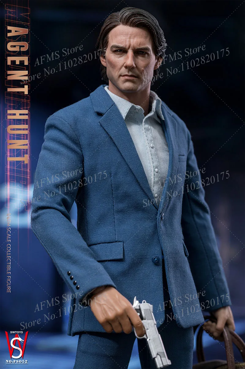 SWTOYS FS052 Sammlerstück im Maßstab 1:6, Tom Cruise Mysterious Agent, komplettes Set, 12-Zoll-Männer, Soldat, Actionfigur, Modelle, Spielzeug