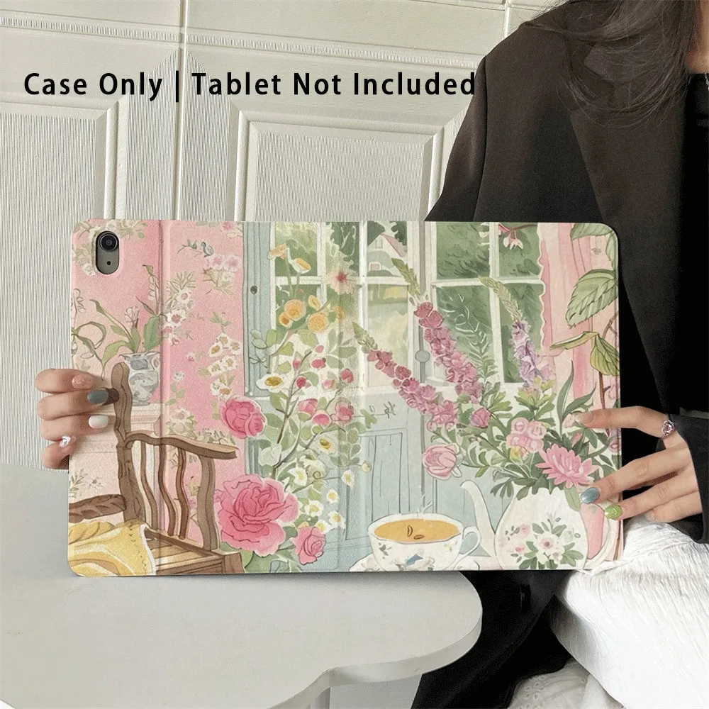 

Smart Case Compatible with iPad Air 6,Air 5,4,and Compatible with iPad 10 (10.9 inches) ,2024,air m3/a16 2025