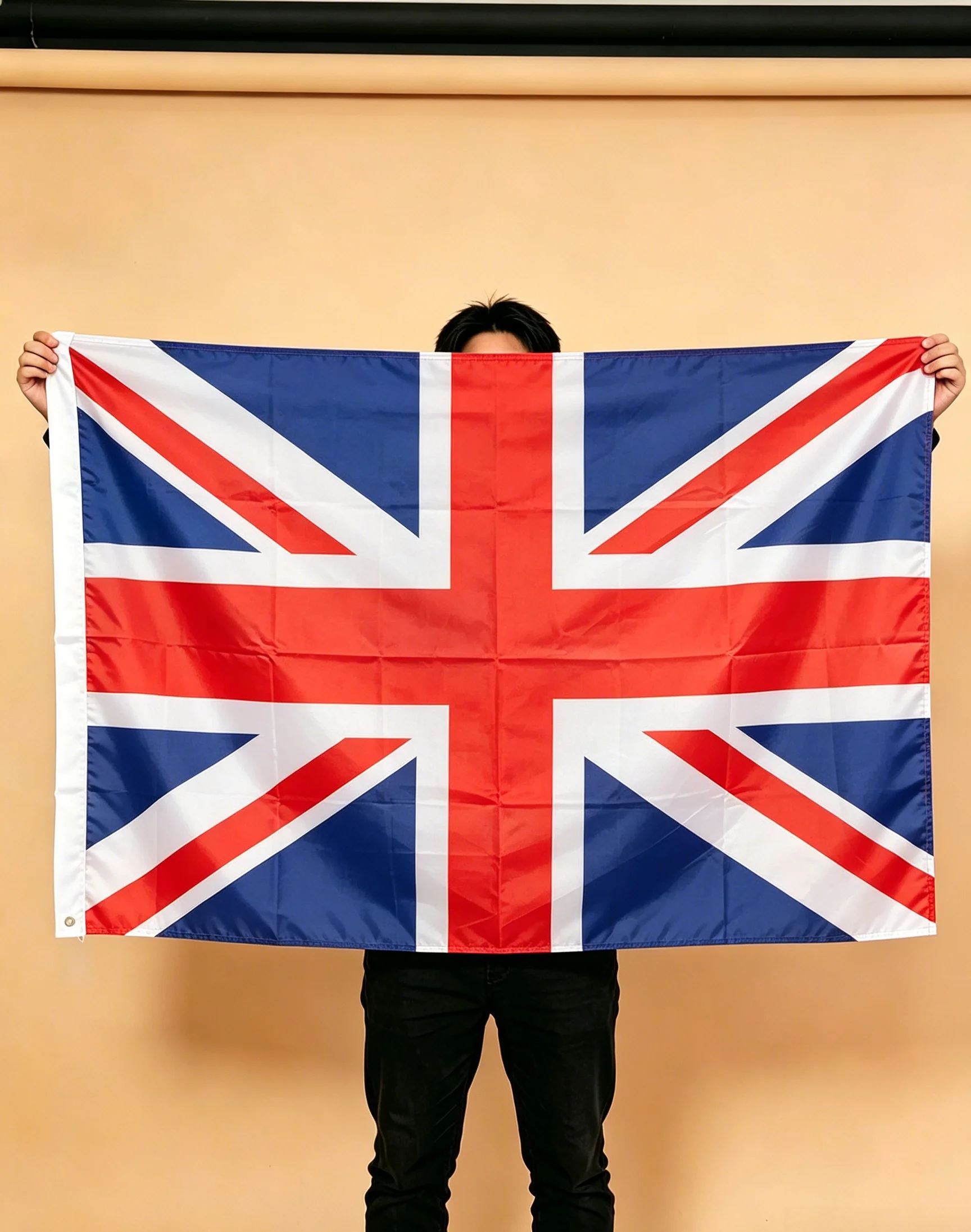 the United Kingdom Hanging Flag 90×150cm Polyester Banner Weather Resistant For Sports Match Festival Home Outdoor Wall Decor