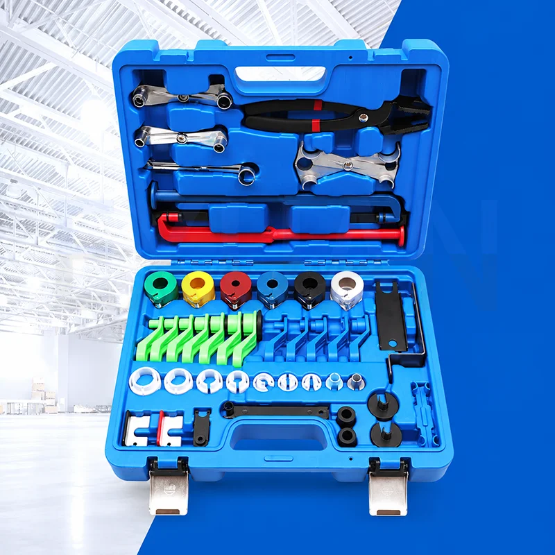 38PCS Compressor Tools Fuel & Air Conditioning Disconnection Tool Auto Repair Set Quick-Release Tool Set For Disconnecting Hoses