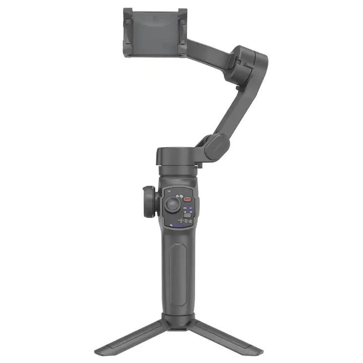 Cell Selfie Stick Tripod Smartphone Live Camera Zoom Wheel Smart Auto 360 Face Tracking Handheld Stabilizer Mobile Phone Gimbal