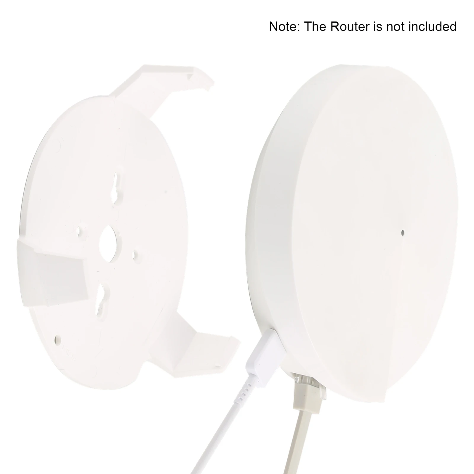 حامل جداري لنظام WiFi شبكي منزلي كامل TP-Link Deco M5/P7، حامل قوس قوي لجهاز توجيه Deco M5/P7 موفر للمساحة