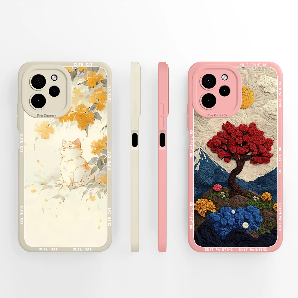 حافظة لهاتف هواوي نوفا Y61 Y62 Plus بتصميم إبداعي من السيليكون السائل الناعم لهاتف هواوي نوفا Y 61 Y 62 + غلاف عالي الجودة