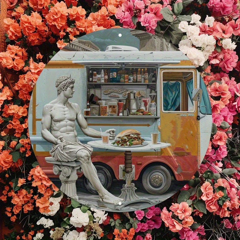 Retro Greek Statue …