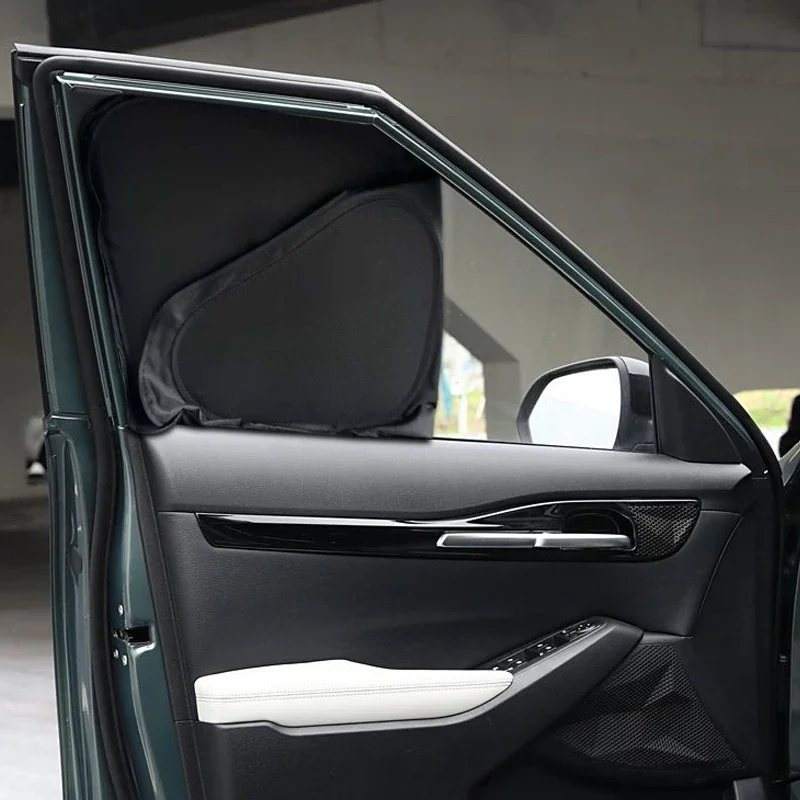 

For KIA SELTOS SP2 2019-Present Car Black Window Privacy Sunshade Auto Anti-UV Heat Insulation Protect Cover Interior Accessory