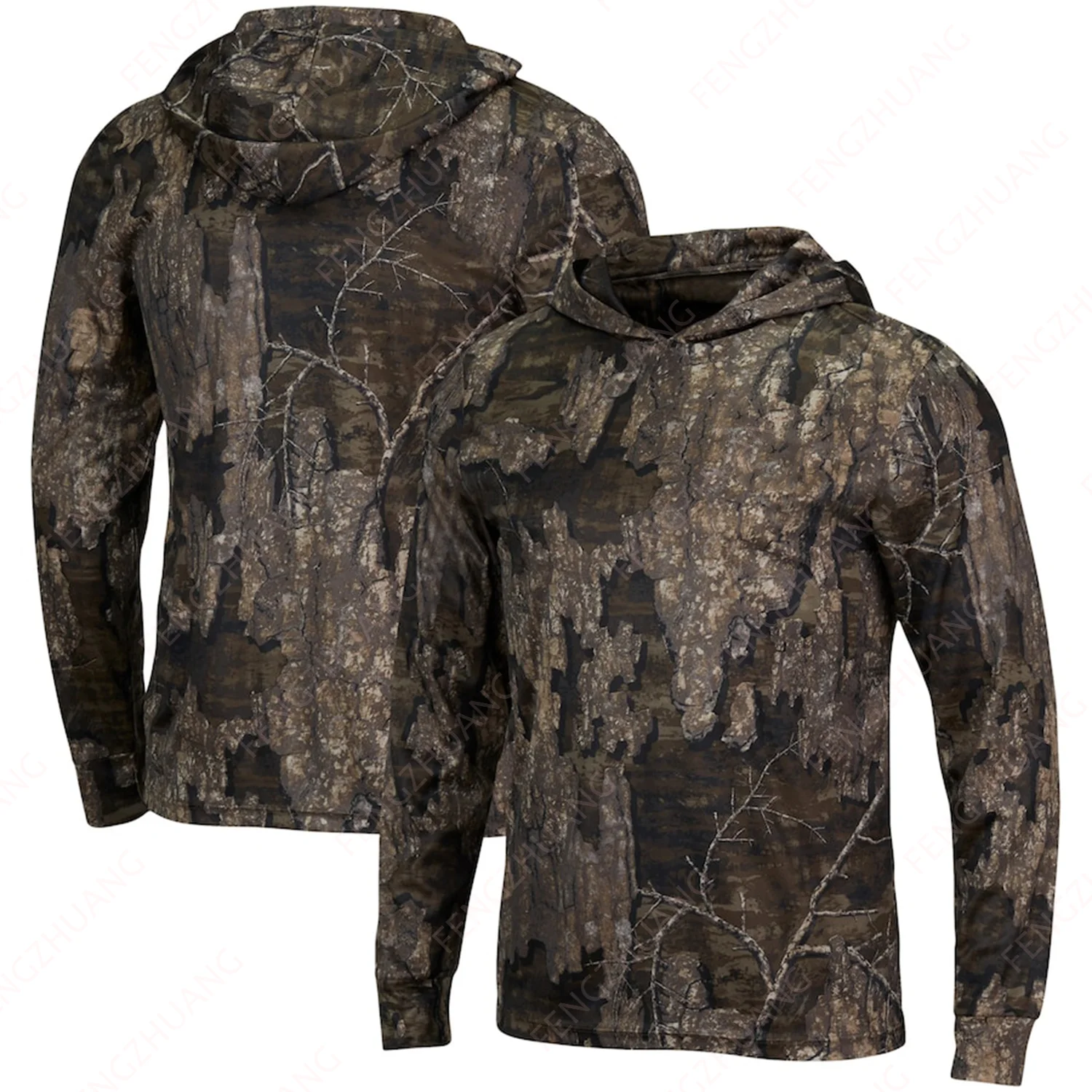 Colosseum Realtree Camo Florida Gators Long Sleeve Hooded T-Shirt Fashion Pullover Sportwear