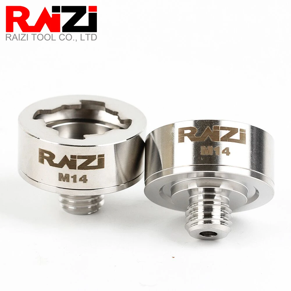 Raizi Adapter For XLOCK To M14 Thread and 5/8 Thread and M10 thread Apply To Cut Blade disc Diamond Core Drill Bit XLOCK Adapter