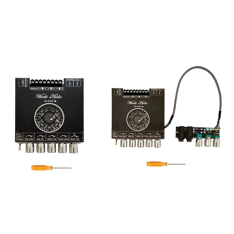 

ZK-DAM-L1-Bluetooth-Power-Amplifier-Board-Stereo-2X220W+350W-Bluetooth-5.0--Digital-Power-Audio-Amplifier-Module--B Y47A