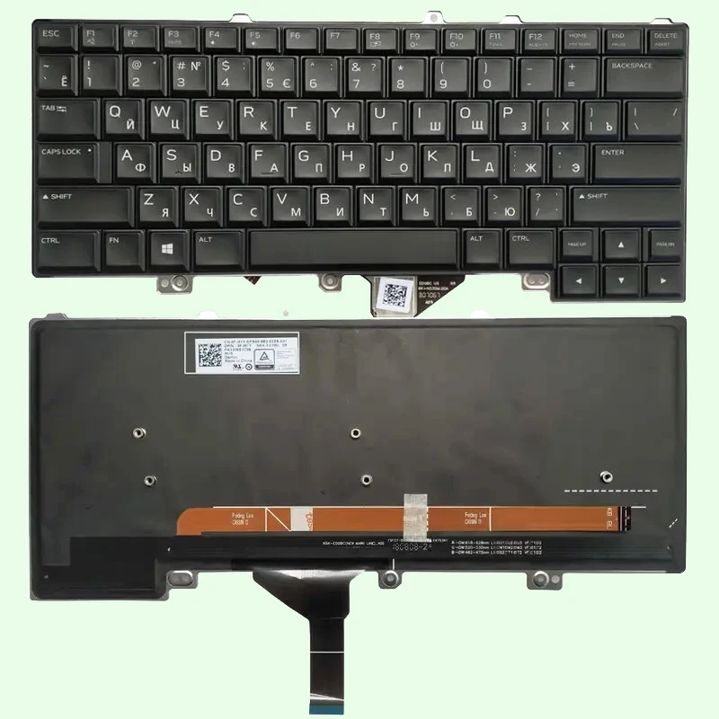 

Клавиатура для Dell 15 R3 M15X R3 с подсветкой Русская раскладка