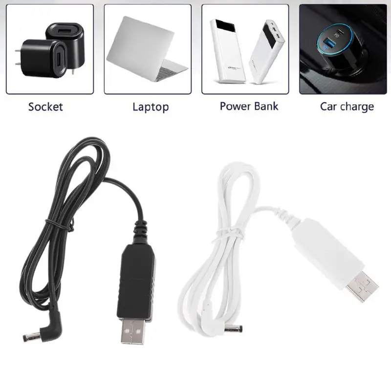 Universal USB 5V Step Up Converter to 6V 4.0x1.7mm Power Supply Cable for Blood Pressure Monitor Sphygmomanometer