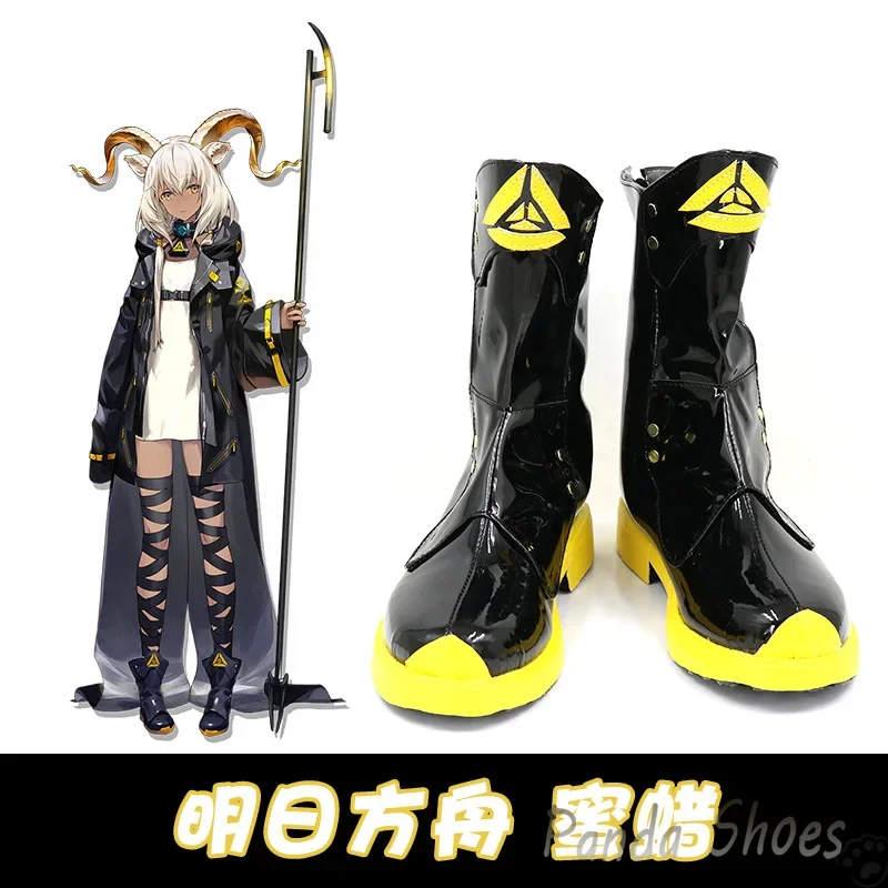 

Game Arknights Beeswax Cosplay Shoes Anime Cos Comic Cosplay Costume Prop Shoes for Con Halloween Party