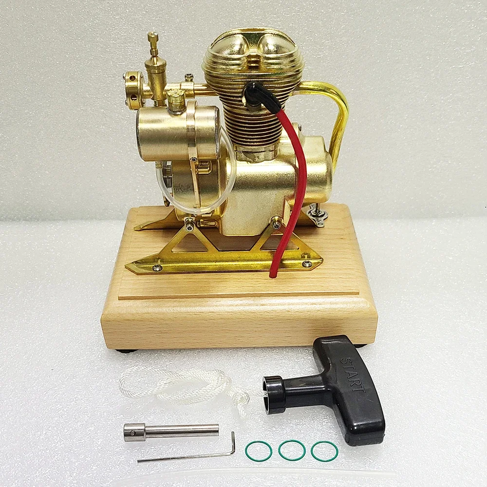 

Миниатюрный четырехтактный одноцилиндровый двигатель внутреннего сгорания объемом 1,6 куб. см, вертикальная модель, подходит для радиоуправляемых моделей автомобилей, игрушек, в качестве подарка.