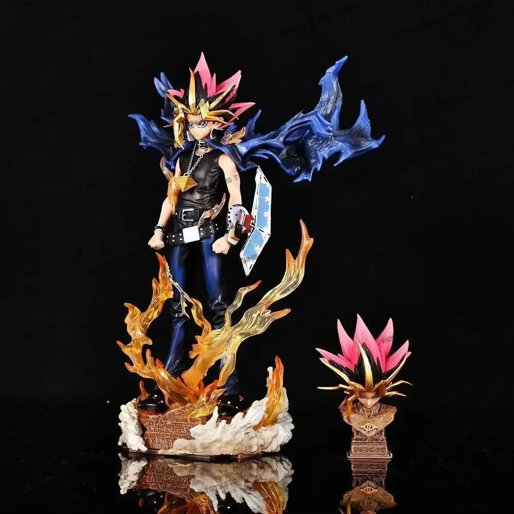 29 ซม.Yugioh รูป Dark เกมมิติ Yugi Muto ตัวเลขการกระทําตุ๊กตามอนสเตอร์ PVC รูปปั้นคอลเลกชันเครื่องประดับของเล่นเด็กของขวัญ