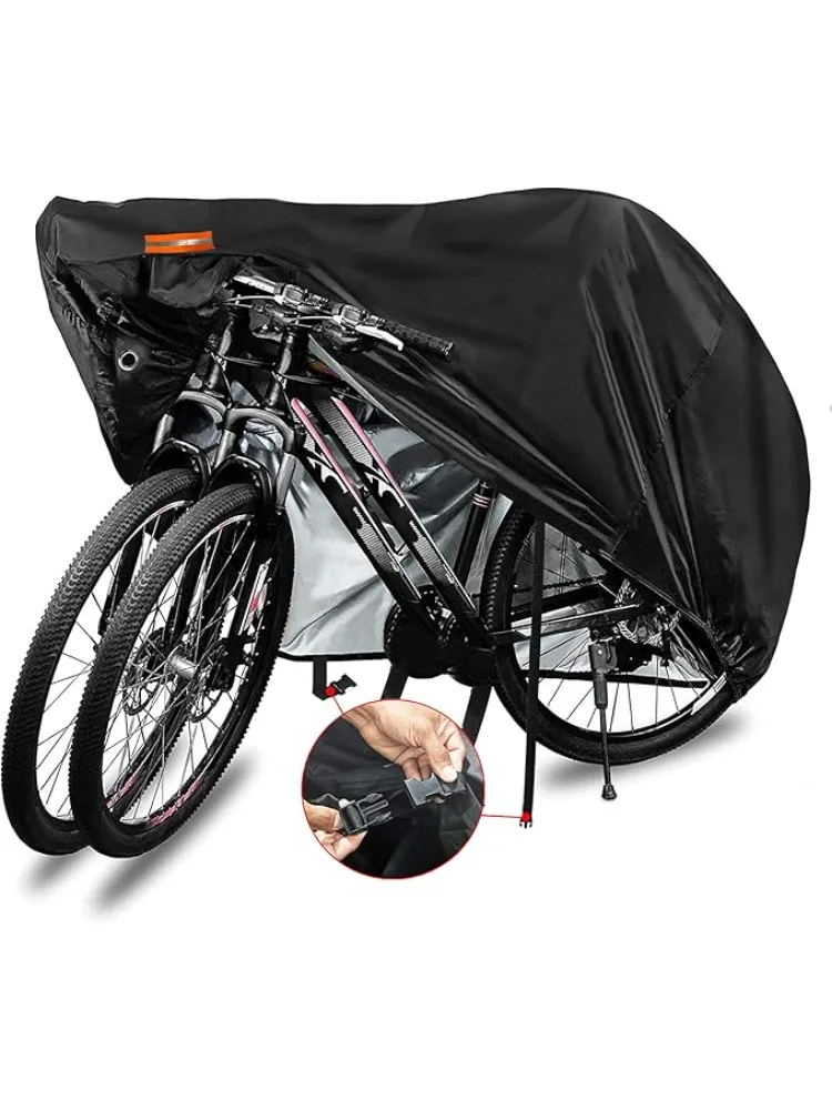 AliExpress VXM Bike Cover for 1,2 or 3 Bikes Waterproof Bicycle Cover Outdoor Bike Storage Covers XL XXL 190T Heavy Duty Rain Sun UV Wind Proof