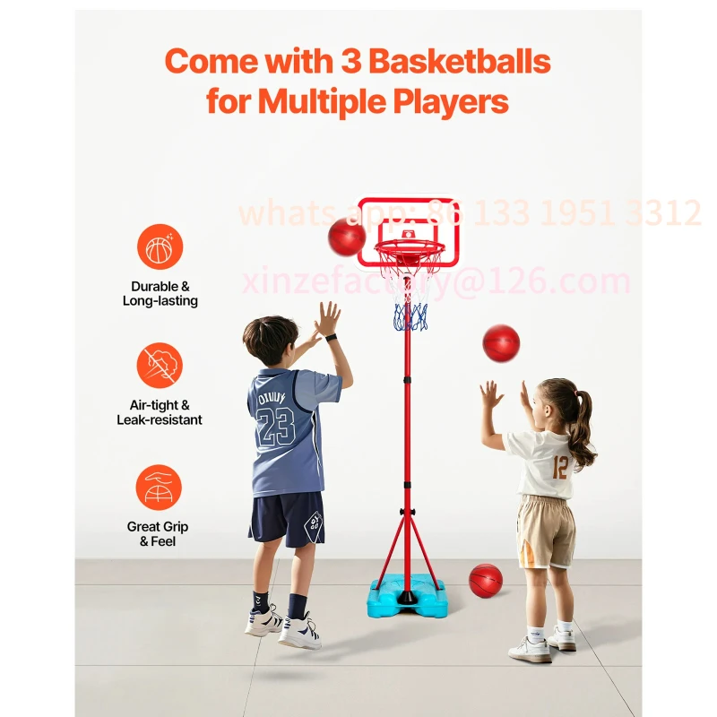 تخصيص طفل قابل للتعديل كرة السلة هوب 104-190 سنتيمتر رف للأطفال في الهواء الطلق داخلي الكرة الرياضة اللوحة الخلفية حافة تبادل لاطلاق النار