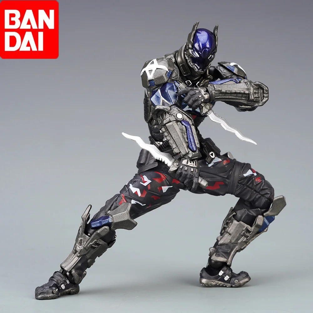 

Bandai 17cm Action Figure Batman Arkham Knight Pvc Bat Collection Movable Dc Batman Figurine Model Toys Gifts