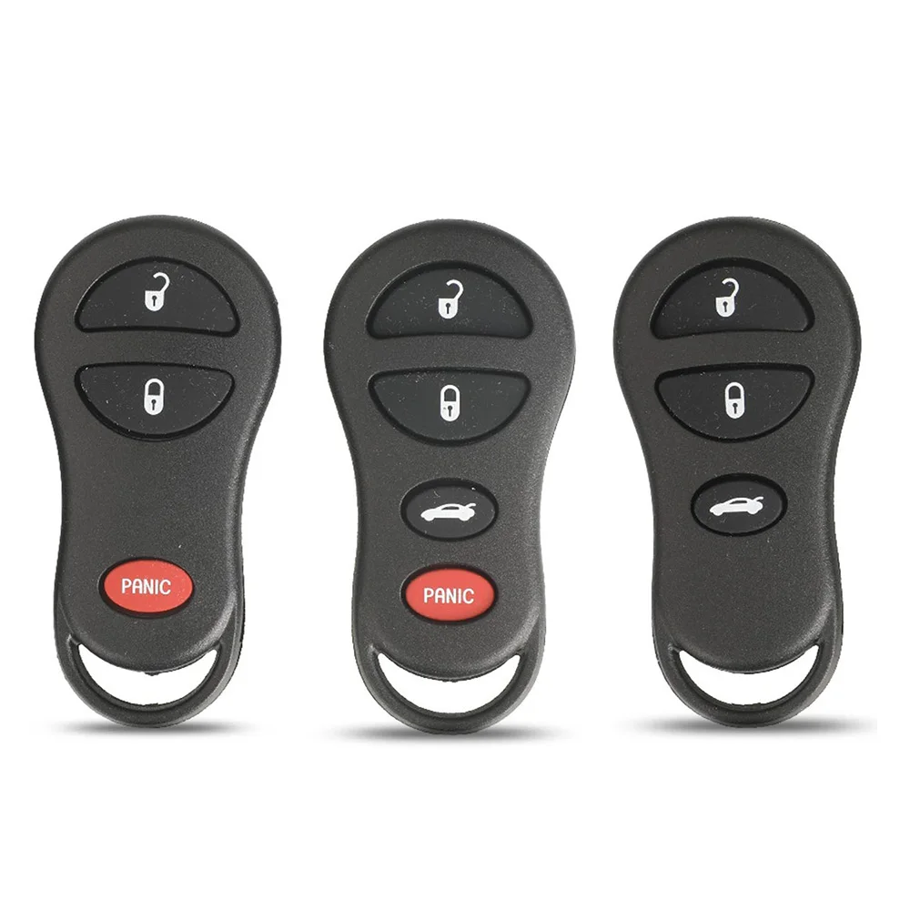 

Новый чехол для автомобильного ключа jingyuqin для Chrysler Voyager Cruiser Concorde 300M, для Dodge Ram Dakota, Jeep Cherokee, с функцией бесключевого доступа