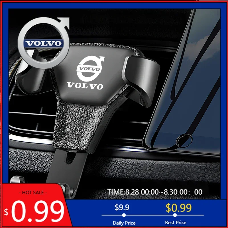 

Стайлинговые молдинги Автомобильный держатель воздуховыпускного отверстия для телефона Автоматический кронштейн для трубки для Volvo XC90 V90 V60 XC60 V40 S80 S60 S90 C40 XC40