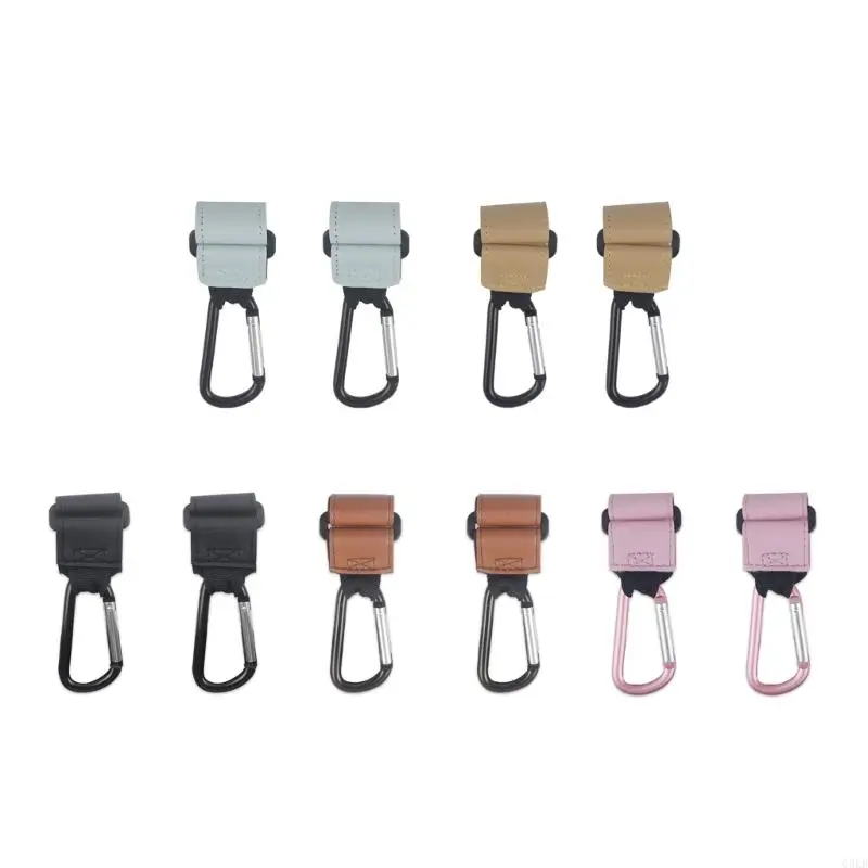 

Q0KB Stroller Hooks for Hanging Bags Shopping Bag Durable Hanging Clip Metal Hook Universal Organizer Hook for Mommy Walking