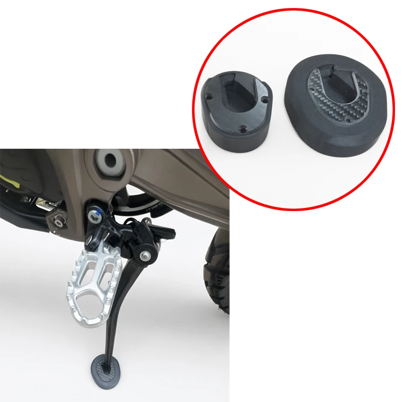 1PCS 3D Printed Side Stand Pad for Surron Ultra Bee 2.5-Times/5-Times Enlarged Base Anti-Sink Foot Plate E-Bike Upgrade Parts