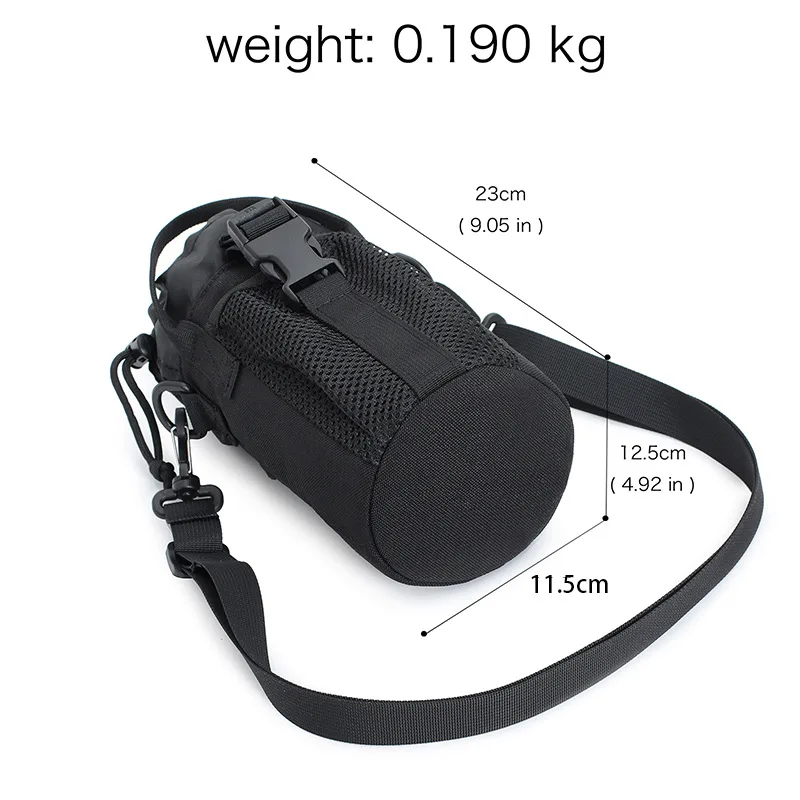 Large Capacity Military Camo Outdoor Insulated Hydration Pack - Water-Resistant Sling Crossbody Bag for Multipurpose Storage
