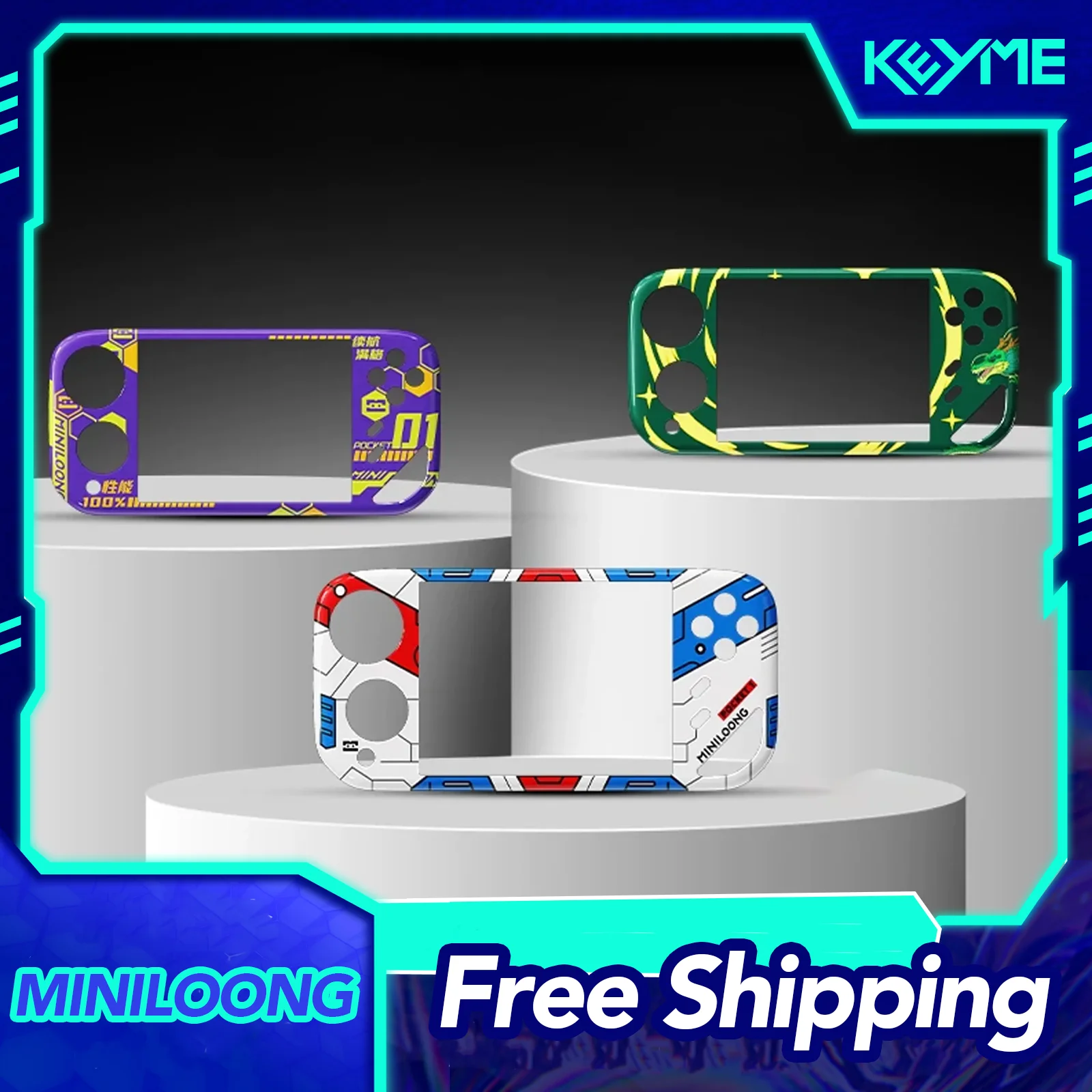 MINILOONG Pocket1 Handheld Replacement Cover Mini Dragon Modular MagneticShell Personalized DIY Color Front Cover Accessories