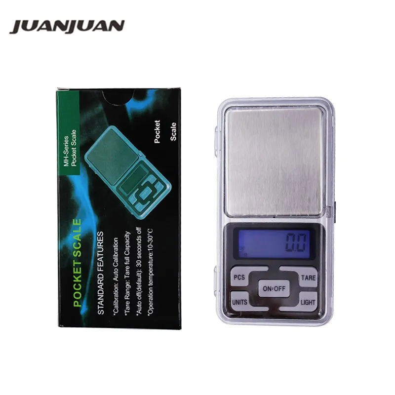 Pocket Balance Gewicht Digitale Sieradenweegschaal 0,01 g x 200 g Met doos 20% korting