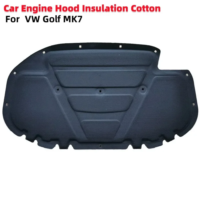 

Car Engine Hood Sound Heat Insulation Cotton Mat Internal Fireproof Cotton Pad For VW Golf MK7