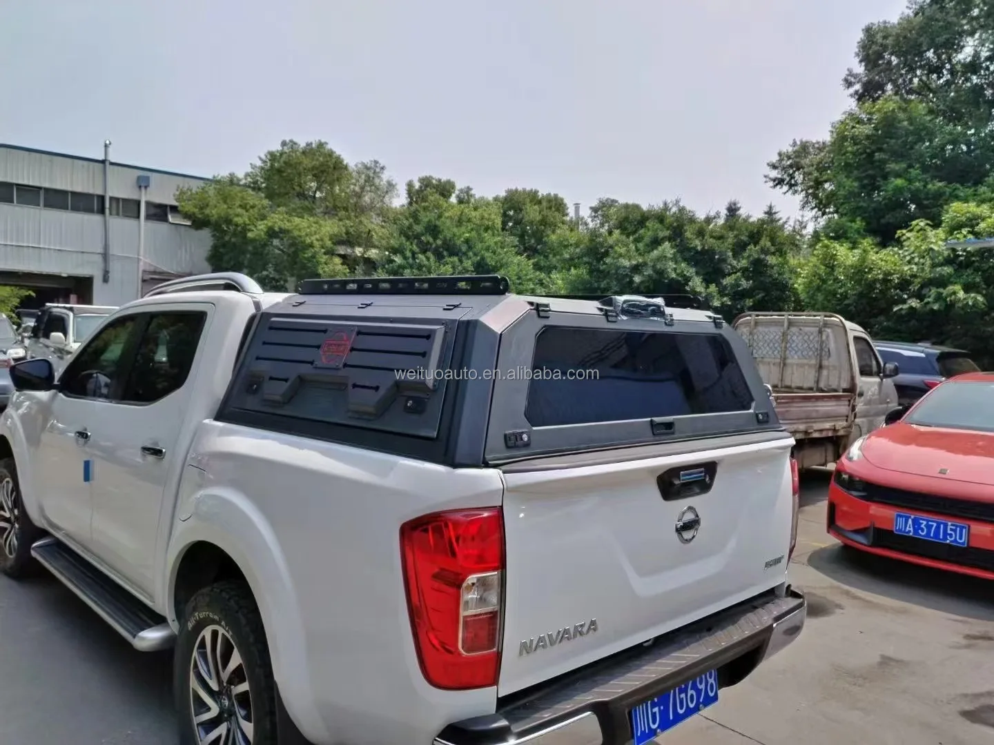 

CoolCar OEM Pickup Bed Cover 4x4 Offroad Accessories Steel Truck Canopies Canopy For Frontier NP300 NP300