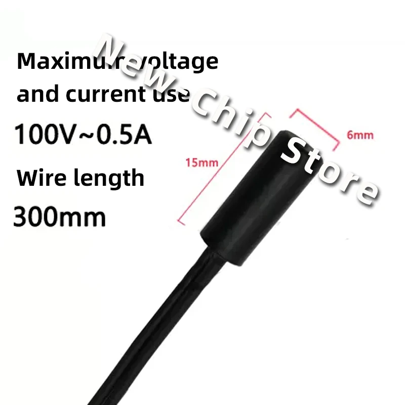 

10PCS-50PCS/LOT GPS-01 Normally open reed sensor proximity switch, magnetic control switch, plastic tape length 6x15mm GPS-01