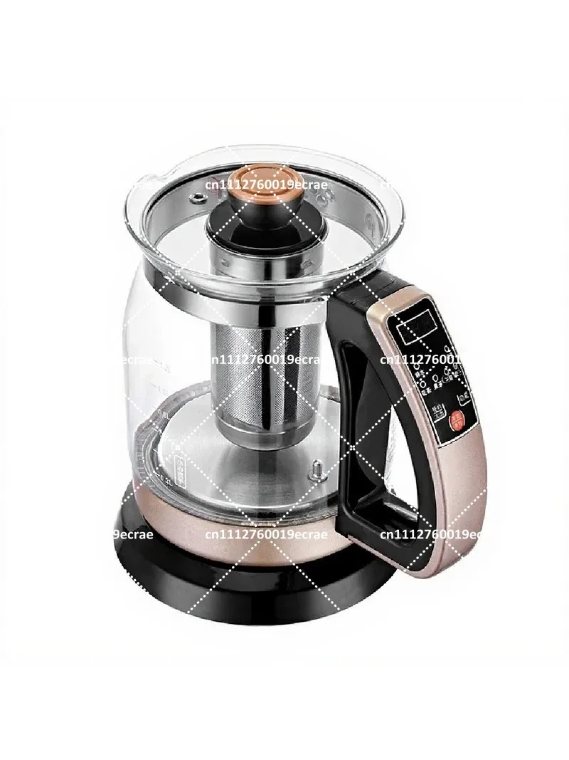 Electric Glass Kettle with Smart Automatic Reservation, Multifunctional Health Pot for Hot Water & Tea
