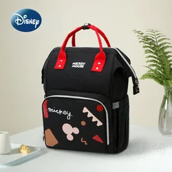 Disney Mickey's New Diaper Bag Backpack Luxury Brand Baby Bag Cartoon Fashion Baby Diaper Bag Backpack Large Capacity Backpack