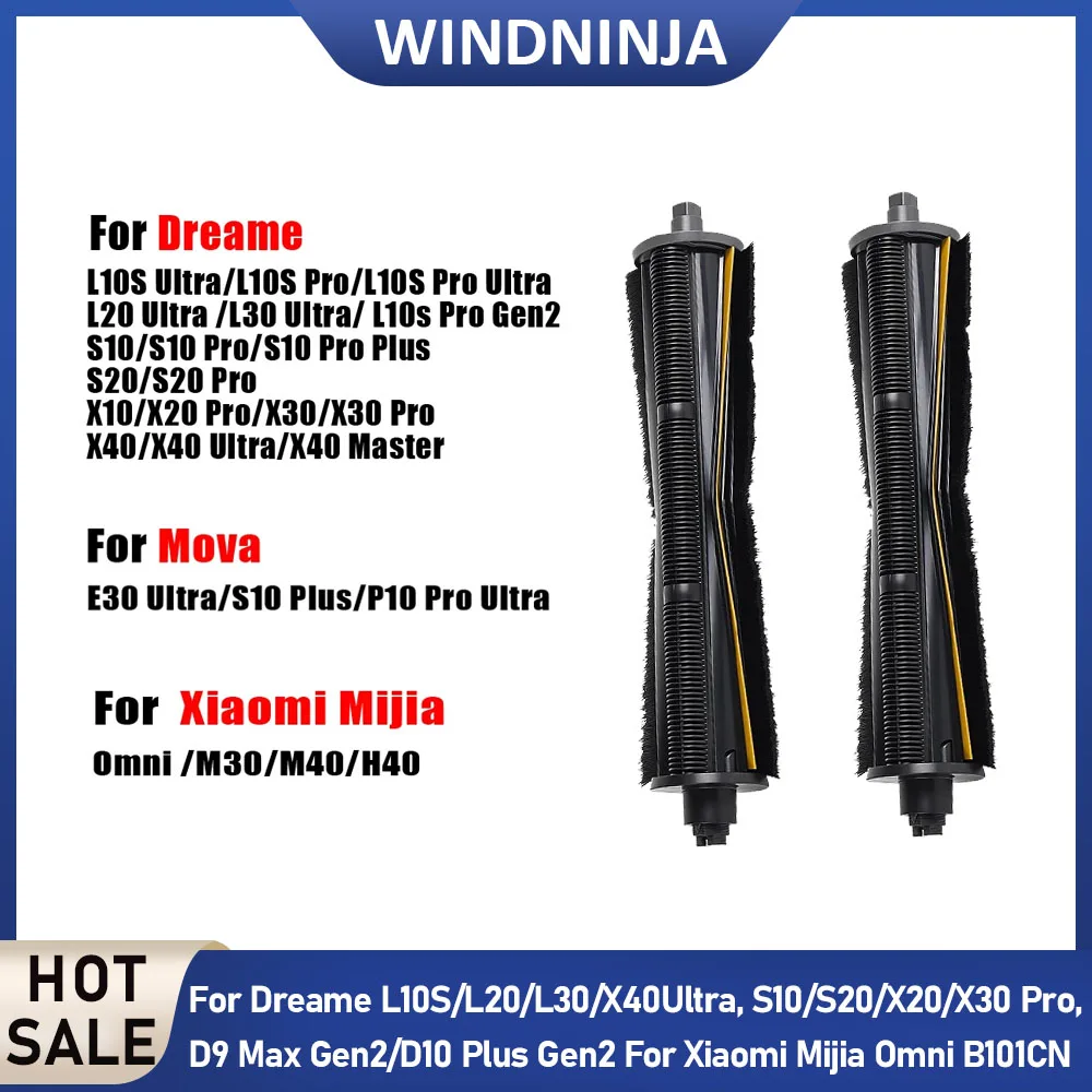 

Запасная щетка Tri-Cut для Dreame S10/S20Pro/X20Pro/X30Pro/X40 Ultra/L10s Pro Gen2/L10S Pro Ultra/L20 Ultra, а также для Xiaomi Omni M30S M40
