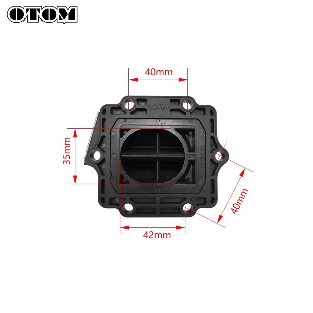 For KAWASAKI VForce4R Reed Valve Motocycle Accessorie KX125 KDX200 KDX220 Pit Dirt Bike Reed Block Assembly VFORCE-V4R13G