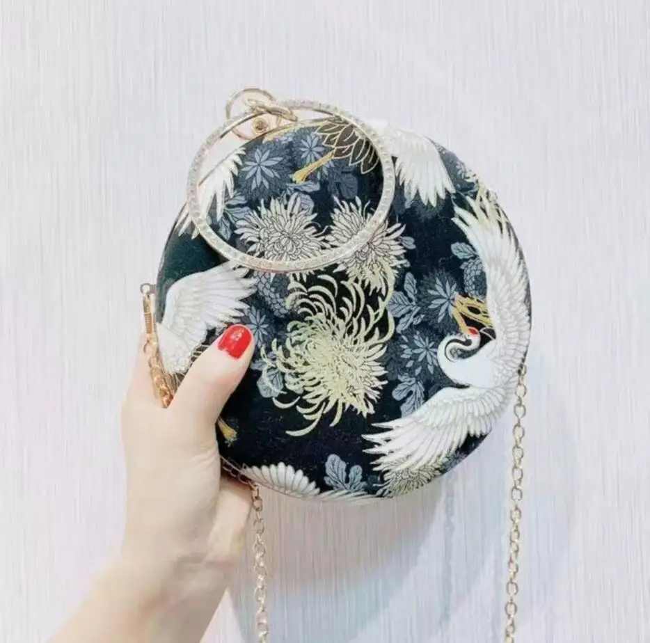 2023 Hanfu Bag Chinese Style Retro Vintage Crossbody Bag Day Clutch Hand Bags Women Lady Fashion handbag Ethnic Shoulder Bag