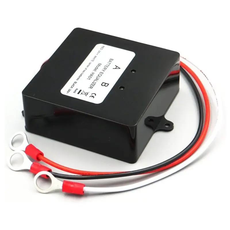 DTB7 Battery Equalizer DC 12V 24V, Voltage Inverter Balancer for Lead Acid Battery, Series Connection, LED Indicator, Low Loss,