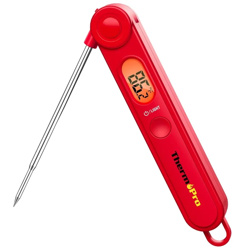 

ThermoPro TP03B Digital Meat Thermometer for Cooking, Instant Read Thermometer with Backlight, Kitchen Food Thermometer for Gril
