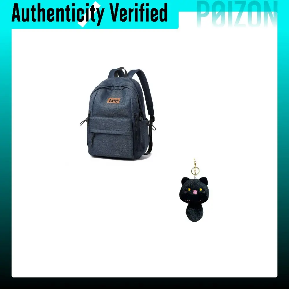 Lee Oxford With Polyester Backpack Regular Unisex Denim Blue LE230030M-503 view 2