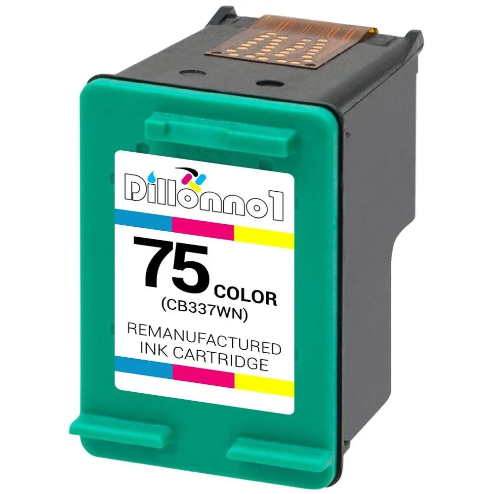 Color #75 Ink for HP Photosmart C4380 C4384 C4385 C4400 C4410 C4424 C4435 C4440